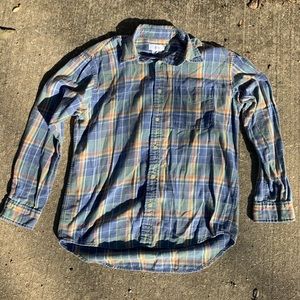Vintage 1990s J. Crew Plaid Button Down